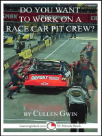 Do You Want To Work on a Race Car Pit Crew?