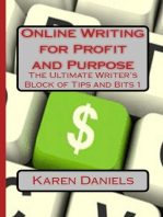 Online Writing for Profit and Purpose