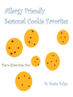 Allergy Friendly Seasonal Cookie Favorites