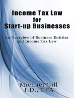 Income Tax Law for Start-Up Businesses: An Overview of Business Entities and Income Tax Law
