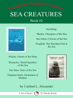 Sea Creatures Book #2: A Set Of Seven 15-Minute Books