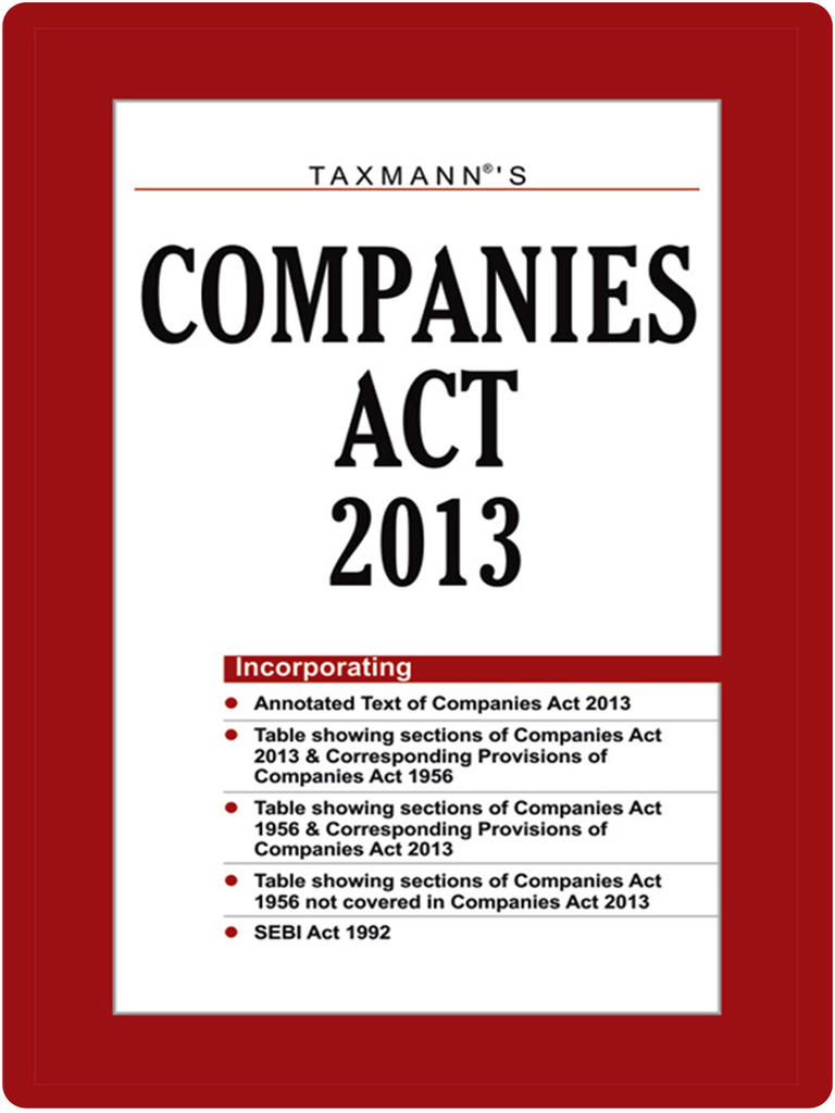 Read Taxmann Companies Act 2013 Online by Taxmann Publications Pvt. Ltd