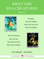 Meet The Sea Creatures Book #1
