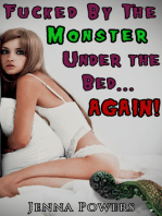 Fucked by the Monster Under the Bed Again! (Monster, Tentacle, Double Penetration, Anal Sex)