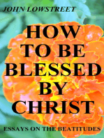 How To Be Blessed By Christ