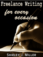 Freelance Writing For Every Occasion