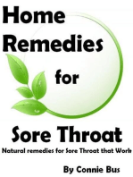 Home Remedies for Sore Throat