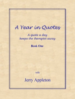 A Year in Quotes: Book One
