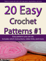 20 Easy Crochet Patterns Book 1