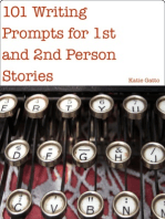 101 Writing Prompts for 1st and 2nd Person Stories