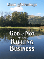 God is Not in the Killing Business