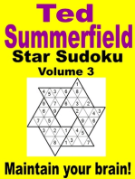 Star Sudoku Puzzles. Volume 3.