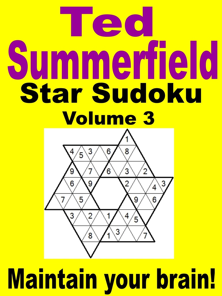 star sudoku puzzles volume 3 by ted summerfield book read online