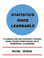 Statistics Made Learnable