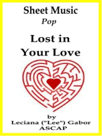 Sheet Music Lost In Your Love