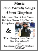 Two Parody Songs About Umpires