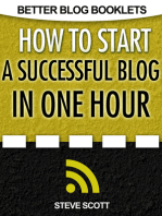 How to Start a Successful Blog in One Hour