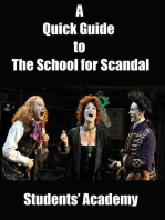 A Quick Guide to The School for Scandal