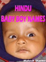 Hindu Baby Boy Names