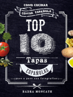 Top 10 Tapas Españolas. Como Cocinar Comida Española