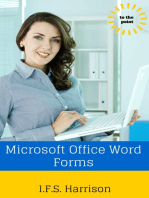 Microsoft Office Word Forms