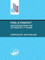 Fool and Fanatic?