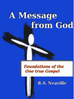 A Message from God -Foundations of the one true Gospel