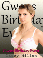 Gwen’s Birthday Event (Interracial Bisexual Group Sex Erotica)