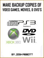 Make Backup Copies of Video Games, Movies, CD's, & DVD's