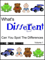 What's Different (Color Blind Edition)