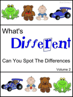 What's Different (Can You Spot The Differences) Volume 2