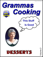 Grammas Cooking (Desserts Volume 2)