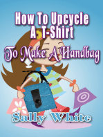 How To Upcycle A T-Shirt To Make A Handbag