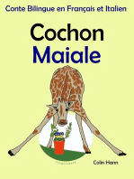 Conte Bilingue en Français et Italien: Cochon - Maiale. Collection apprendre l'italien.: Apprendre l'talien pour les enfants, #2