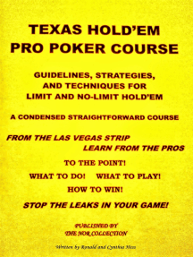 Texas Hold'em Pro Poker Course by Ronald Hess (Ebook) - Read free ...
