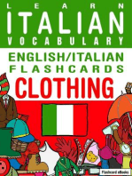 Learn Italian Vocabulary