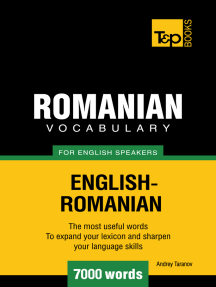 A Dictionary Of English And Romanian Equivalent Proverbs By Teodor Flonta Ebook Scribd
