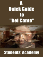 A Quick Guide to "Bel Canto"
