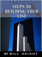 Steps To Building Your List