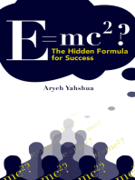 E=MC2 The Hidden Formula for Success