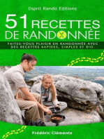 51 recettes de randonnée: Faites-vous plaisir en randonnée grâce à des recettes rapides, simples et bio !