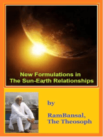 New Formulations in The Sun-Earth Relationships