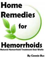 Home Remedies for Hemorrhoids