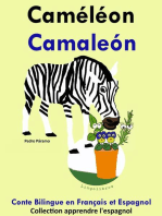 Conte Bilingue en Français et Espagnol: Caméléon - Camaleón. Collection apprendre l'espagnol.