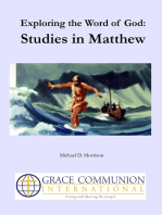 Exploring the Word of God: Studies in Matthew