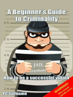 A Beginner's Guide to Criminality