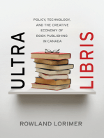 Ultra Libris: Policy, Technology, and the Creative Economy of Book Publishing in Canada