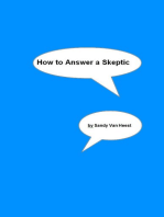 How To Answer A Skeptic