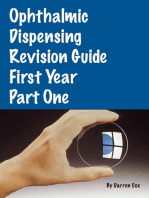 Ophthalmic Dispensing Revision Guide: First Year Part One