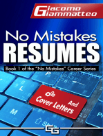 No Mistakes Resumes